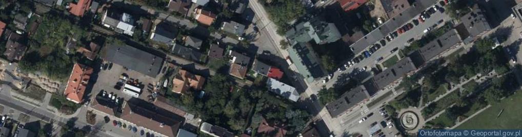 Zdjęcie satelitarne Piastowa ul.