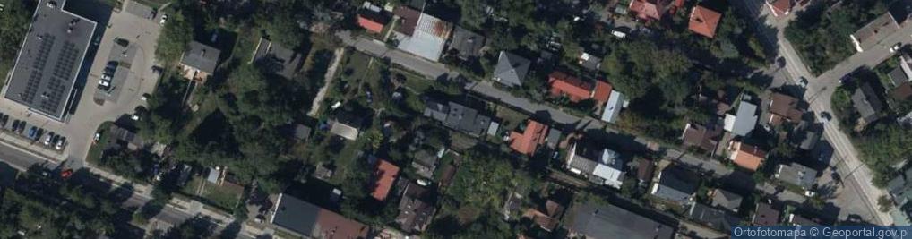 Zdjęcie satelitarne Piastowa ul.