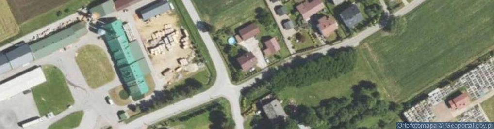 Zdjęcie satelitarne Piękna ul.