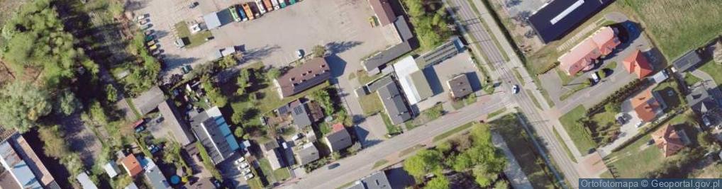 Zdjęcie satelitarne Piwonia ul.