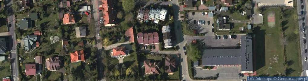 Zdjęcie satelitarne Pięciu Stawów ul.
