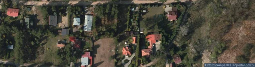 Zdjęcie satelitarne Piękna ul.