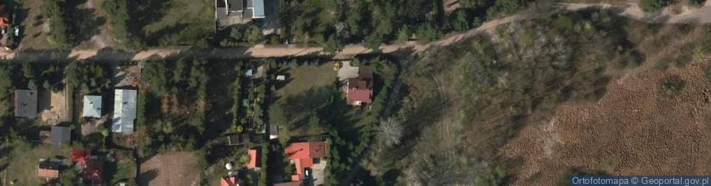 Zdjęcie satelitarne Piękna ul.