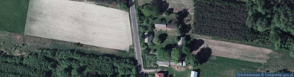 Zdjęcie satelitarne Piaski ul.