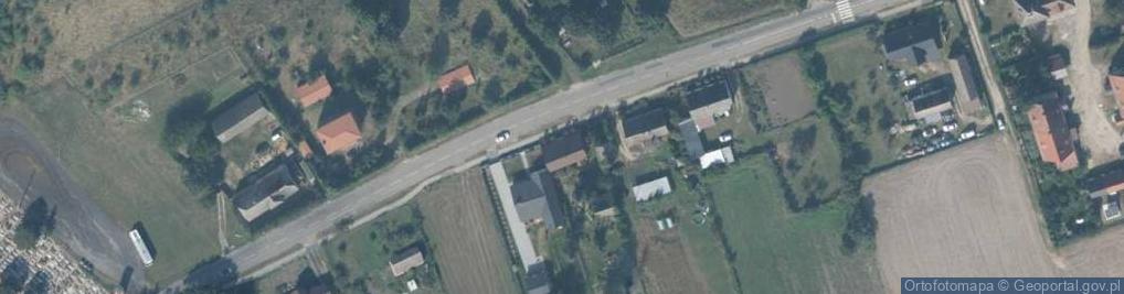 Zdjęcie satelitarne Piaski ul.