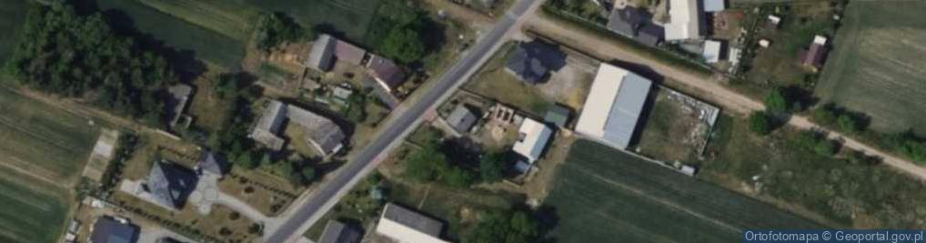 Zdjęcie satelitarne Piaski ul.
