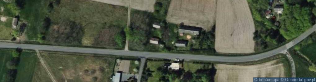 Zdjęcie satelitarne Piaski ul.