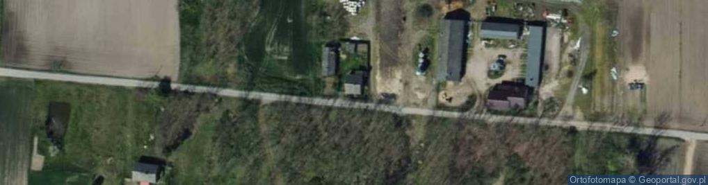 Zdjęcie satelitarne Piaski ul.