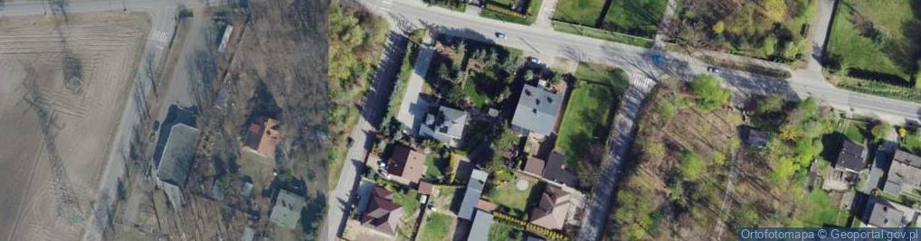 Zdjęcie satelitarne Piątkowisko ul.