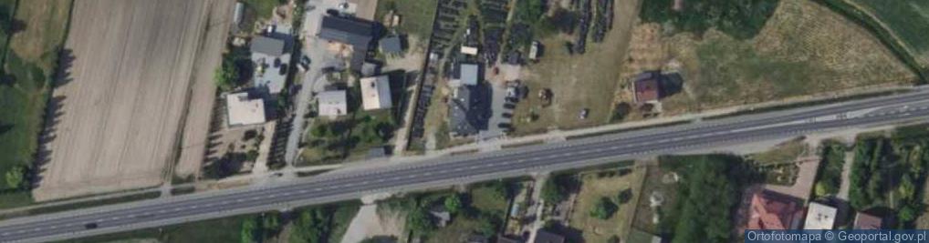 Zdjęcie satelitarne Pieczyska ul.