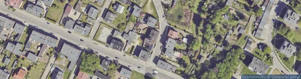 Zdjęcie satelitarne Piekarska ul.