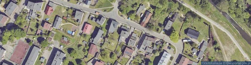 Zdjęcie satelitarne Piekarska ul.