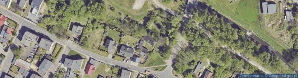 Zdjęcie satelitarne Piekarska ul.