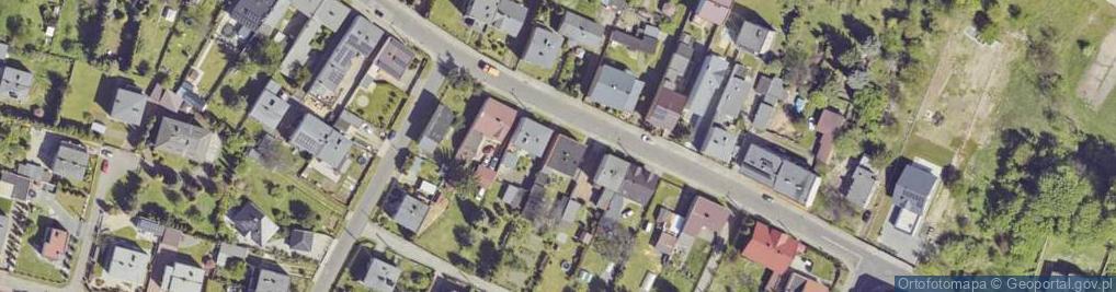 Zdjęcie satelitarne Piekarska ul.