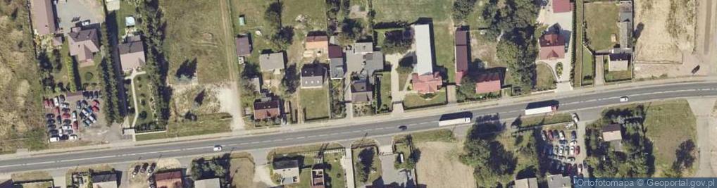 Zdjęcie satelitarne Piekarzew ul.