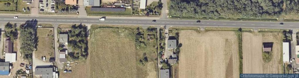 Zdjęcie satelitarne Piekarzew ul.