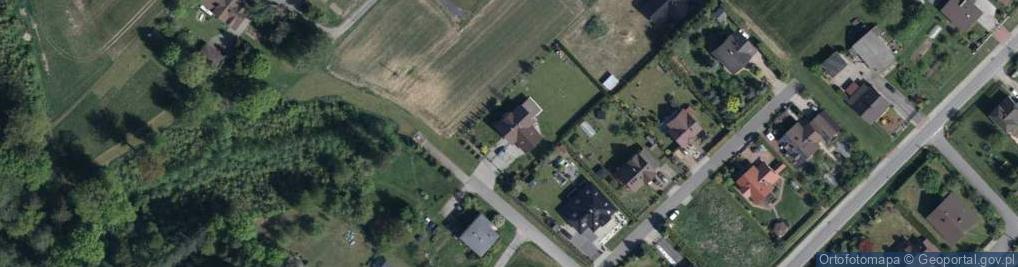 Zdjęcie satelitarne Piękna ul.