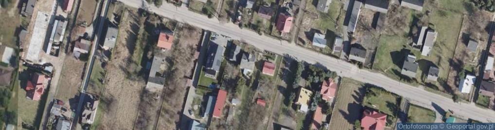 Zdjęcie satelitarne Pieńków ul.