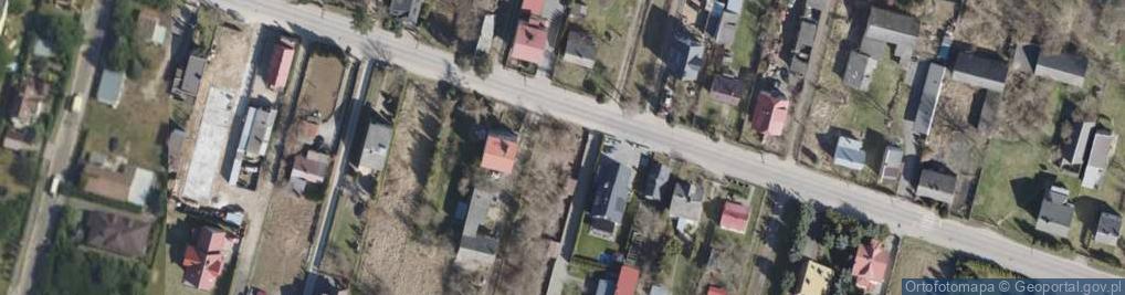 Zdjęcie satelitarne Pieńków ul.