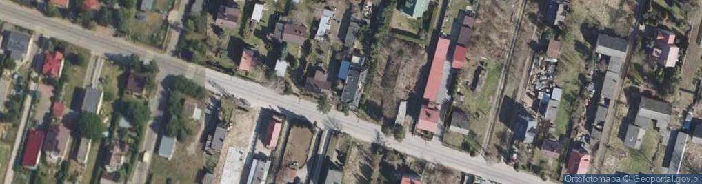 Zdjęcie satelitarne Pieńków ul.