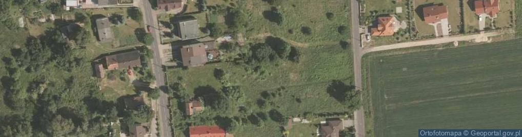 Zdjęcie satelitarne Piękna ul.