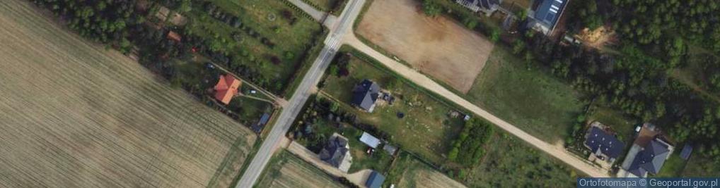 Zdjęcie satelitarne Pierzchno ul.