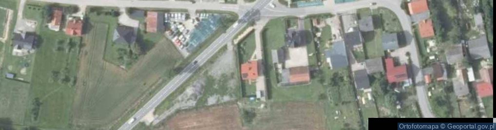 Zdjęcie satelitarne Pierzchów ul.