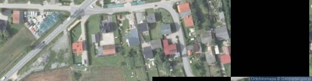 Zdjęcie satelitarne Pierzchów ul.