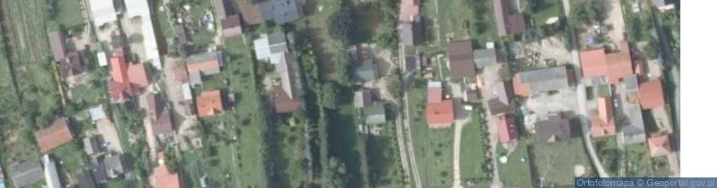 Zdjęcie satelitarne Pierzchów ul.