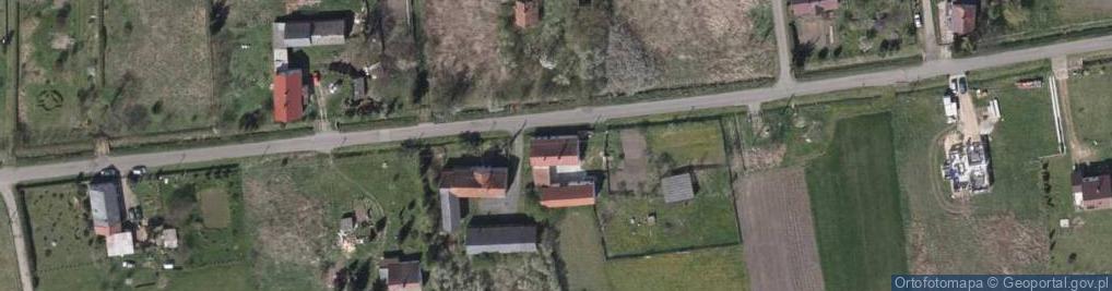 Zdjęcie satelitarne Pieszków ul.