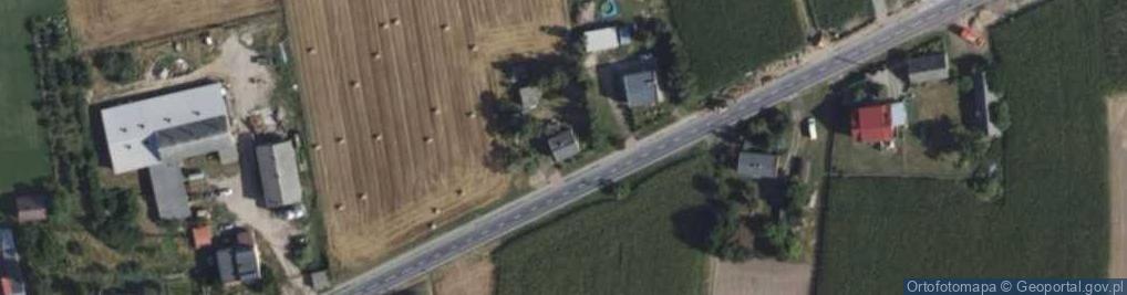 Zdjęcie satelitarne Pietrzyków-Kolonia ul.