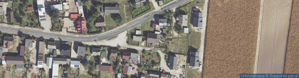 Zdjęcie satelitarne Pietrzyków-Kolonia ul.