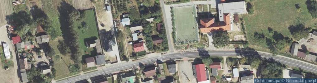Zdjęcie satelitarne Pietrzyków-Kolonia ul.