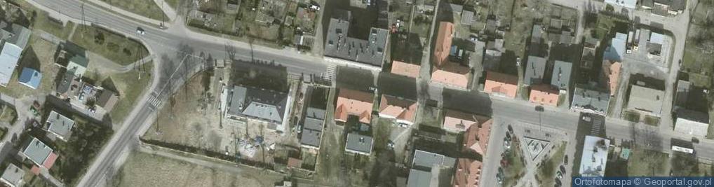 Zdjęcie satelitarne Piastowska ul.