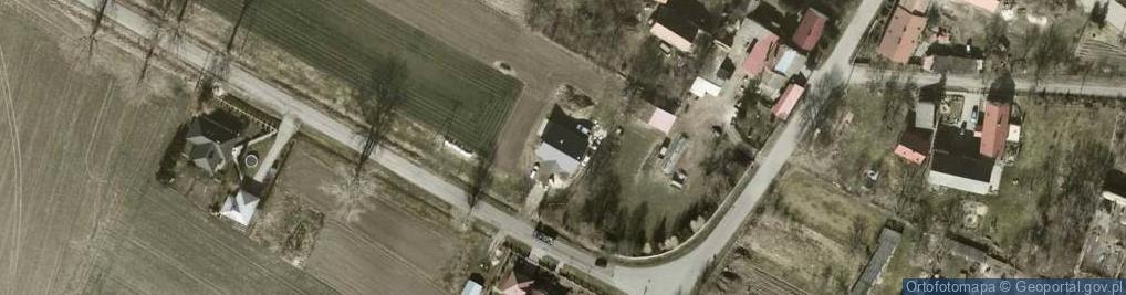 Zdjęcie satelitarne Piotrków Borowski ul.