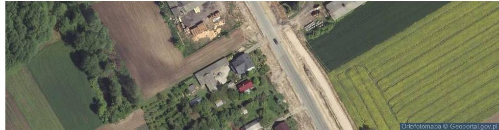 Zdjęcie satelitarne Piotrków-Kolonia ul.