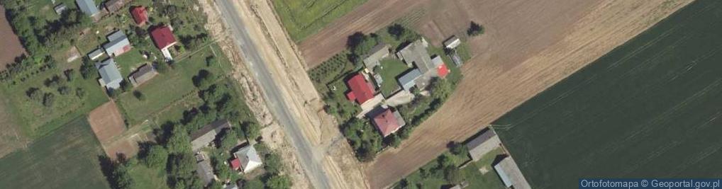 Zdjęcie satelitarne Piotrków-Kolonia ul.