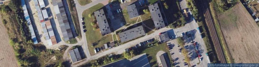 Zdjęcie satelitarne Piastowska ul.