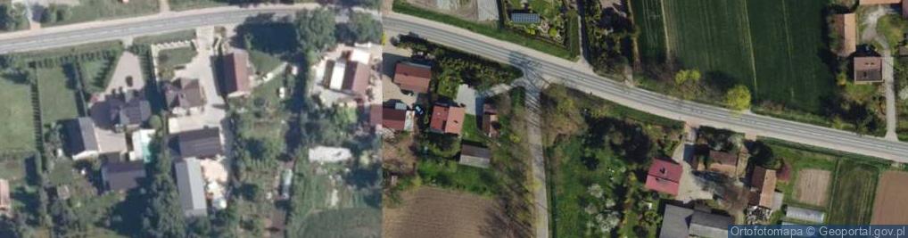 Zdjęcie satelitarne Piotrkowice Małe ul.