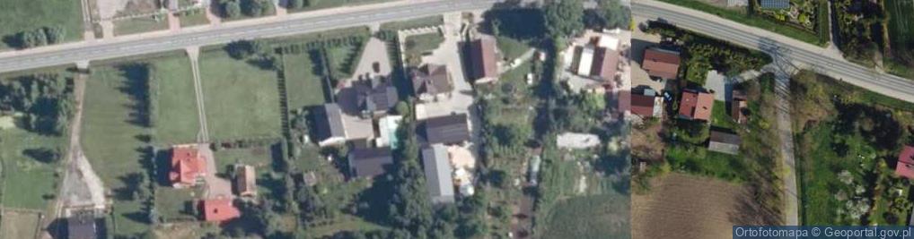 Zdjęcie satelitarne Piotrkowice Małe ul.
