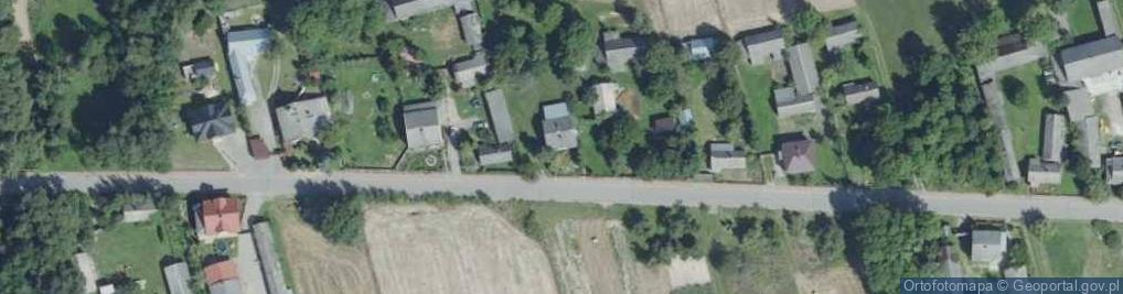 Zdjęcie satelitarne Piotrów-Porębiska ul.