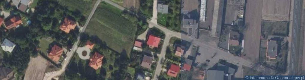 Zdjęcie satelitarne Piotrów ul.
