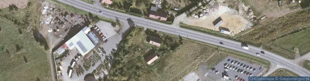 Zdjęcie satelitarne Pisarzowice ul.