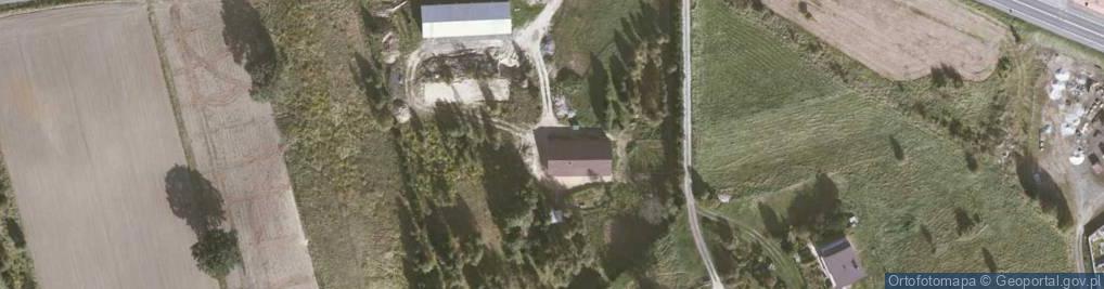 Zdjęcie satelitarne Pisarzowice ul.