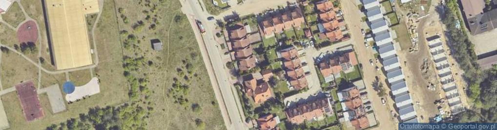 Zdjęcie satelitarne Pisańskiego J. ul.