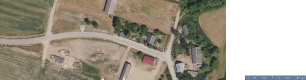 Zdjęcie satelitarne Piszczaty-Kończany ul.