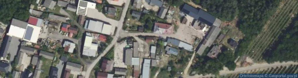 Zdjęcie satelitarne Piwonin ul.