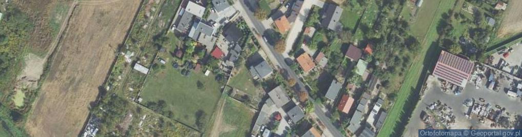 Zdjęcie satelitarne Piaski ul.