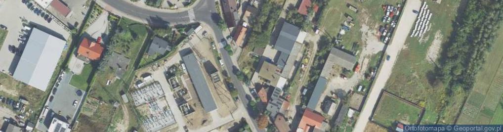 Zdjęcie satelitarne Piaski ul.