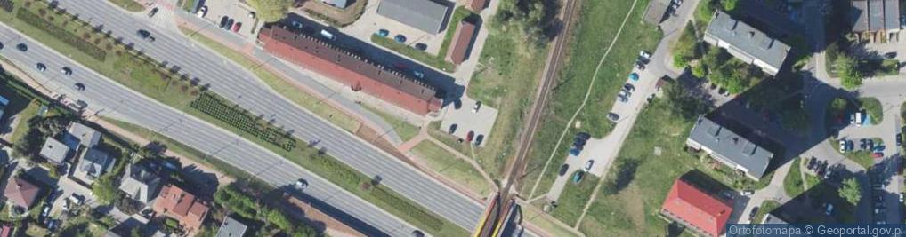 Zdjęcie satelitarne Piaska Faustyna ul.